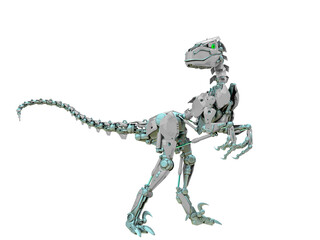 velociraptor robot pin up pose