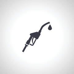 refueling gun icon. gasoline pump icon. fuel sign