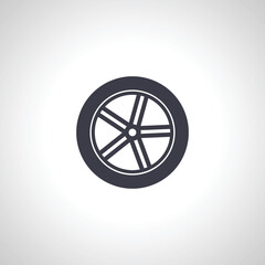 car tire icon. tire icon. new car Wheel icon.