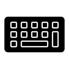 Keyboard Glyph Icon