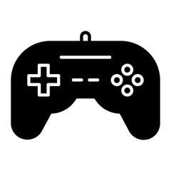 Game Remote Glyph Icon