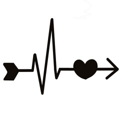 heart and symbol
