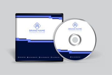 Elegant professional CD cover template