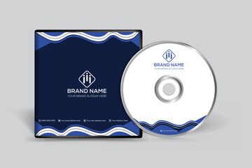 Corporate  black color CD cover design