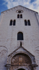Fototapeta na wymiar romanesque basilica San Nicola in Bari, Italy