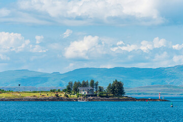 House on Isle of Kerrera, Oban, Argyll and Bute, Scotland, UK
