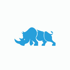 illustration of a rhinoceros