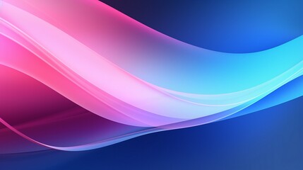 Obraz premium High-speed light trails effect. Futuristic dynamic motion technology. Neon color glowing lines background.