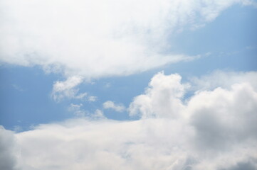 Naklejka na ściany i meble Clouds in the sky. Cloudy landscape. Natural background.