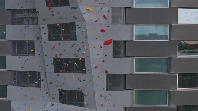 Amager Bakke, Amager Hill or Amager Slope or Copenhill - a heat and power waste-to-energy plant and a sports park in Amager, Copenhagen, Denmark. Longest climbing wall.