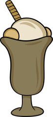 ice cream hand drawn 