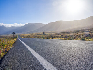 Long road to the mountains