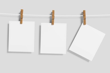 Polaroid Photo Mockup