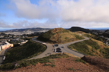 San Francisco, California USA, twin peaks