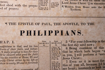 Fototapeta premium Philippians