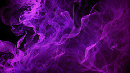 Abstract Background of Purple Smoke