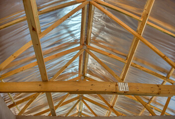 thermal aluminum foil insulation for the roof,