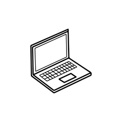 laptop vector illustration with concept