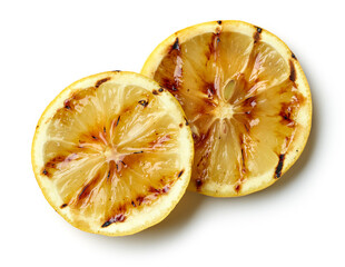 grilled lemon slices