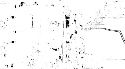 Rough black and white texture vector. Distressed overlay texture. Grunge background. Abstract textured effect. Vector Illustration. Black isolated on white background. EPS10