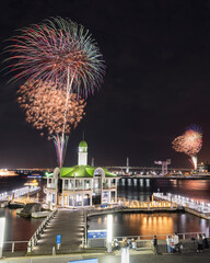 横浜の打ち上げ花火