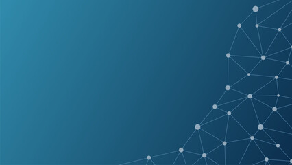 Abstract geometric background. Plexus mesh backdrop. Vector