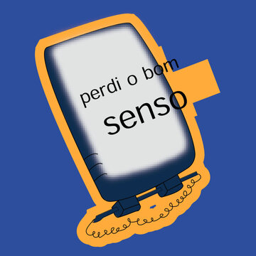 Vetor do aparelho DMC (Dispositivo M&oacute;vel de Coleta) utilizado pelo IBGE (Instituto Brasileiro de Geografia e Estat&iacute;stica) para realiza&ccedil;&atilde;o da pesquisa demogr&aacute;fica do Censo.
