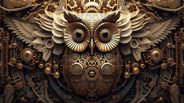 Mystic owl style intro barn stream peakpx wallpaper image AI generated art