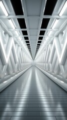 Obraz premium AI-Generated Minimalist Wall Art Mockup