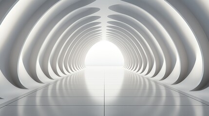 Futuristic Minimalist Framed Art Mockup