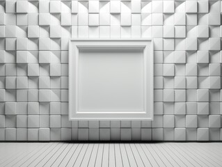 AI-Generated Minimalist Wall Art Mockup