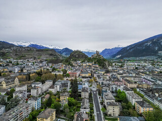 Sion also called Sitten in Switzerland - travel photography
