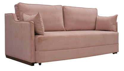 Sofa isolated on white background. Including clipping path