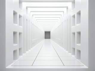 Obraz premium AI-Infused Minimal Wall Art Mockup