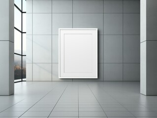 AI-Driven Minimalist Wall Art Mockup