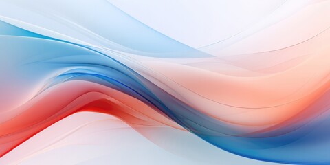 Swooping curves and lines form an abstract and dynamic texture background. Generative AI