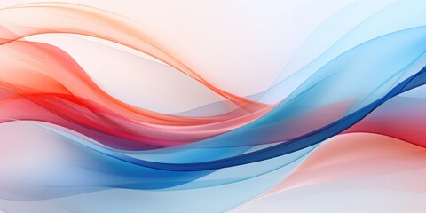 Obraz premium Swooping curves and lines form an abstract and dynamic texture background. Generative AI