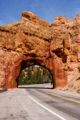 Red Canyon Arch located on Highway 12 in southern Utah

