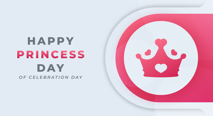 National Princess Day Celebration Vector Design Illustration for Background, Poster, Banner, Advertising, Greeting Card