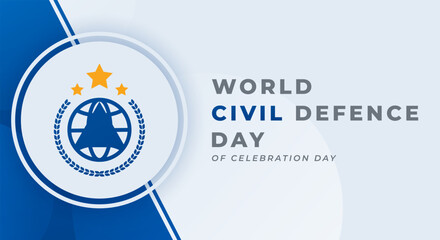 World Civil Defence Day Celebration Vector Design Illustration for Background, Poster, Banner, Advertising, Greeting Card