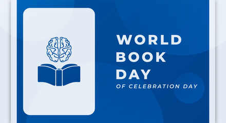 World Book Day Celebration Vector Design Illustration for Background, Poster, Banner, Advertising, Greeting Card