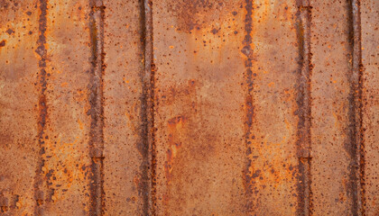 Grunge rusty orange brown metal corten steel wall or floor rust architecture texture background