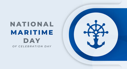 World Maritime Day Celebration Vector Design Illustration for Background, Poster, Banner, Advertising, Greeting Card