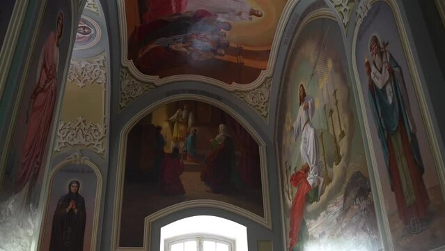 Image of Jesus Christ in an Orthodox church