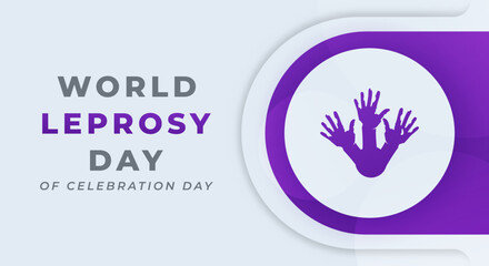 World Leprosy Day Celebration Vector Design Illustration for Background, Poster, Banner, Advertising, Greeting Card