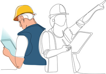 Happy Labour Day simple vector web banner. Set of tools. Lettering Labour Day. Black and white background, banner, poster. Vector illustration