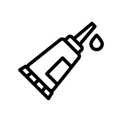 silicone line icon illustration vector graphic. Simple element illustration vector graphic, suitable for app, websites, and presentations isolated on white background