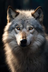 Fototapeta premium Wolf | Generative AI
