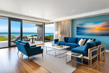 Fototapeta premium modern living room