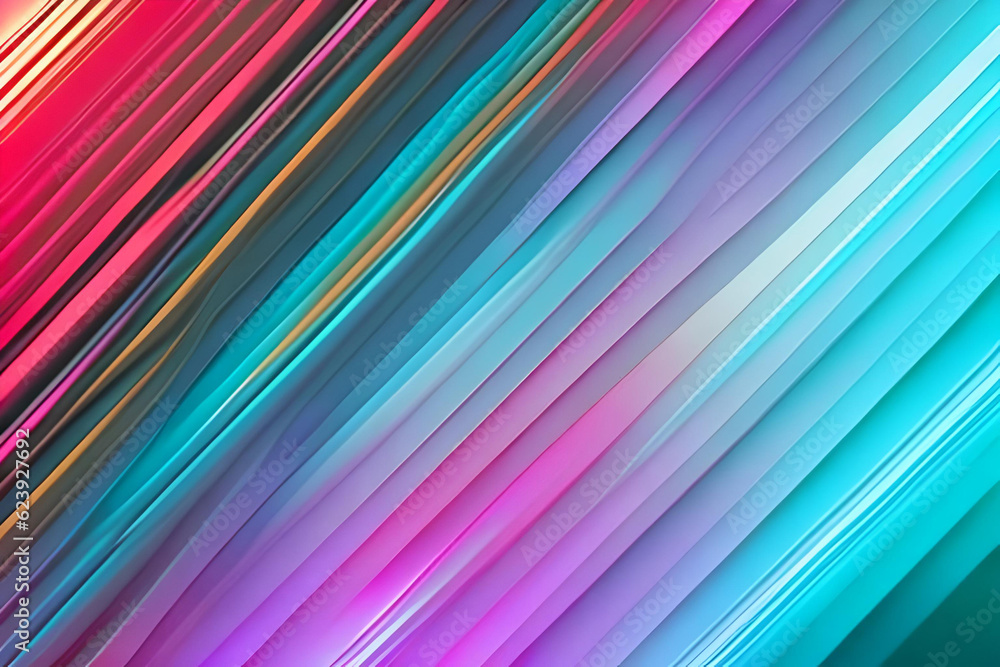 Poster abstract triangular background